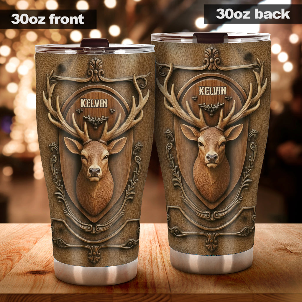 Deer Hunting - Personalized Hunting Tumbler