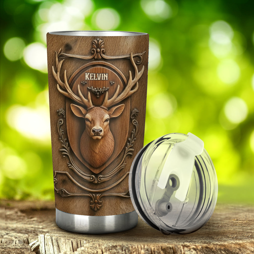 Deer Hunting - Personalized Hunting Tumbler