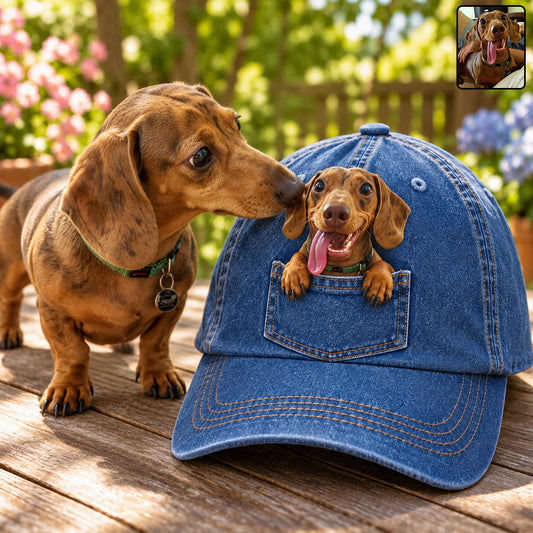 Geschenk für Tierbesitzer - Personalisierte Hundekappe