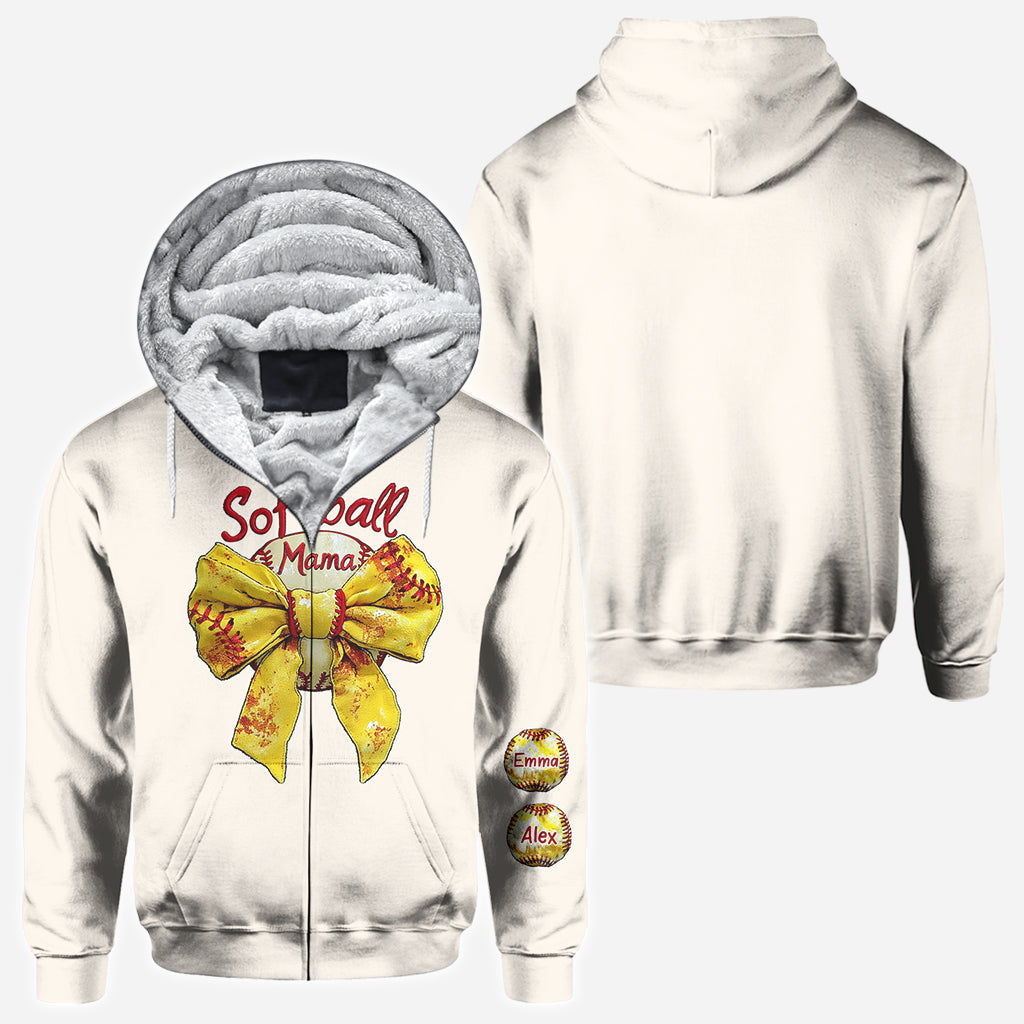 Softball Mama – Personalisiertes Softball-Shirt