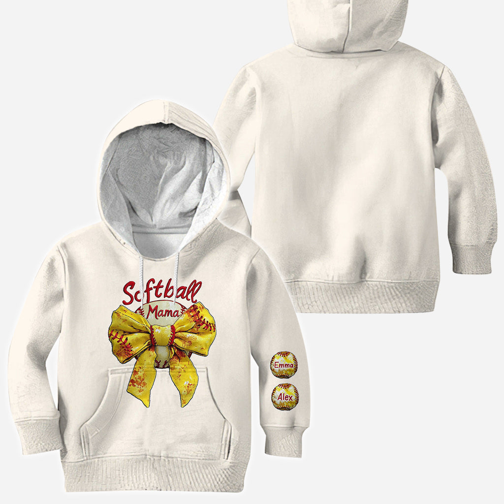 Softball Mama – Personalisiertes Softball-Shirt