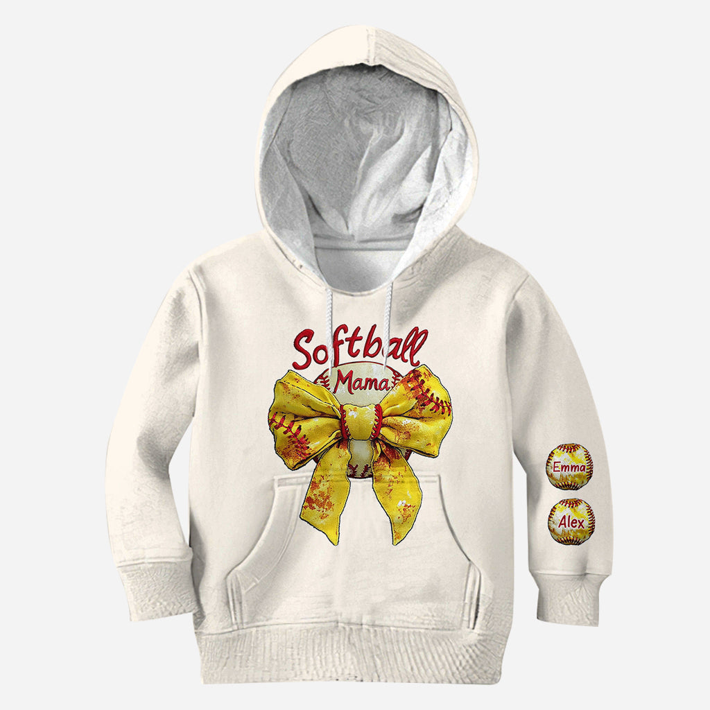 Softball Mama – Personalisiertes Softball-Shirt