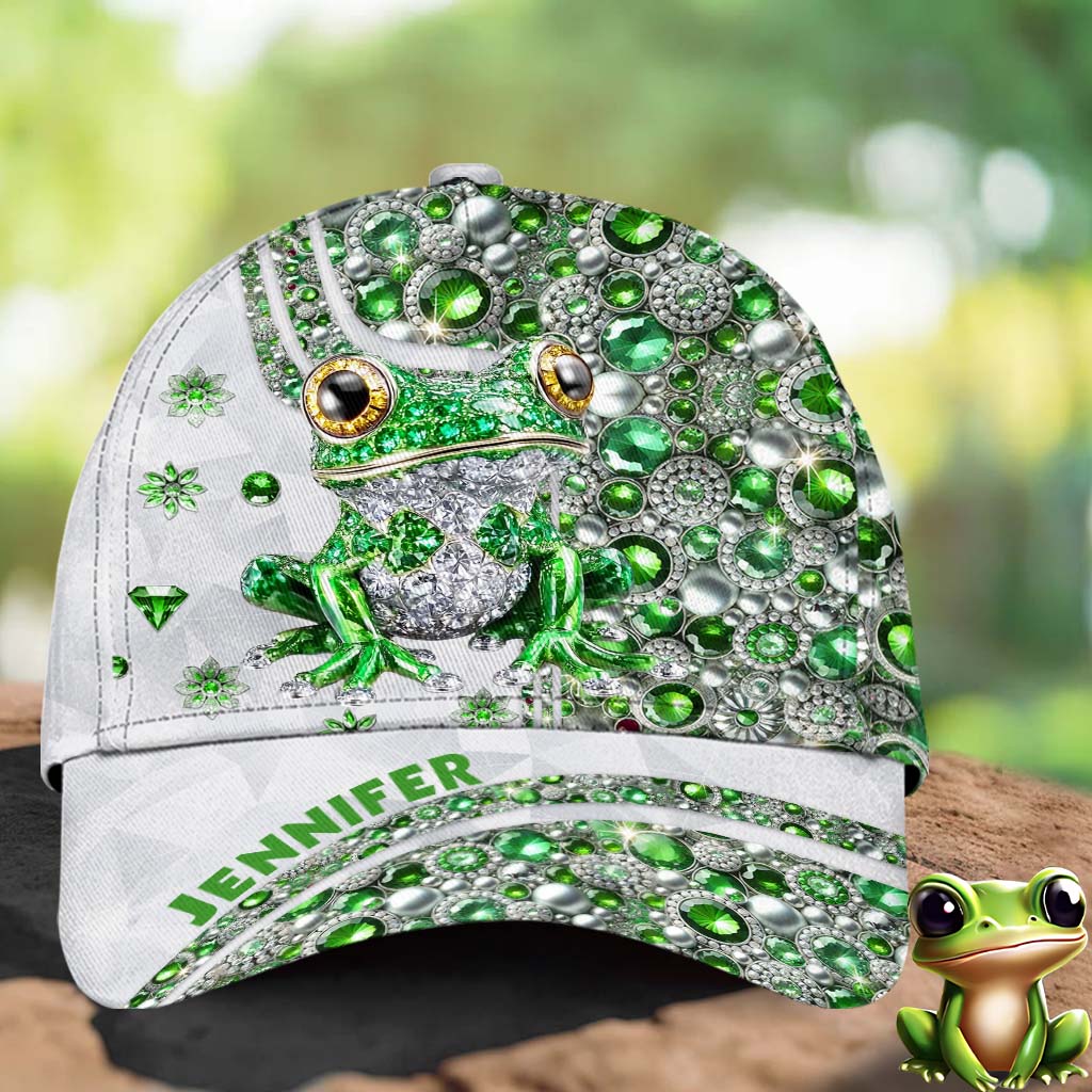 Love Frog – Personalisierte Frosch-Klassikkappe