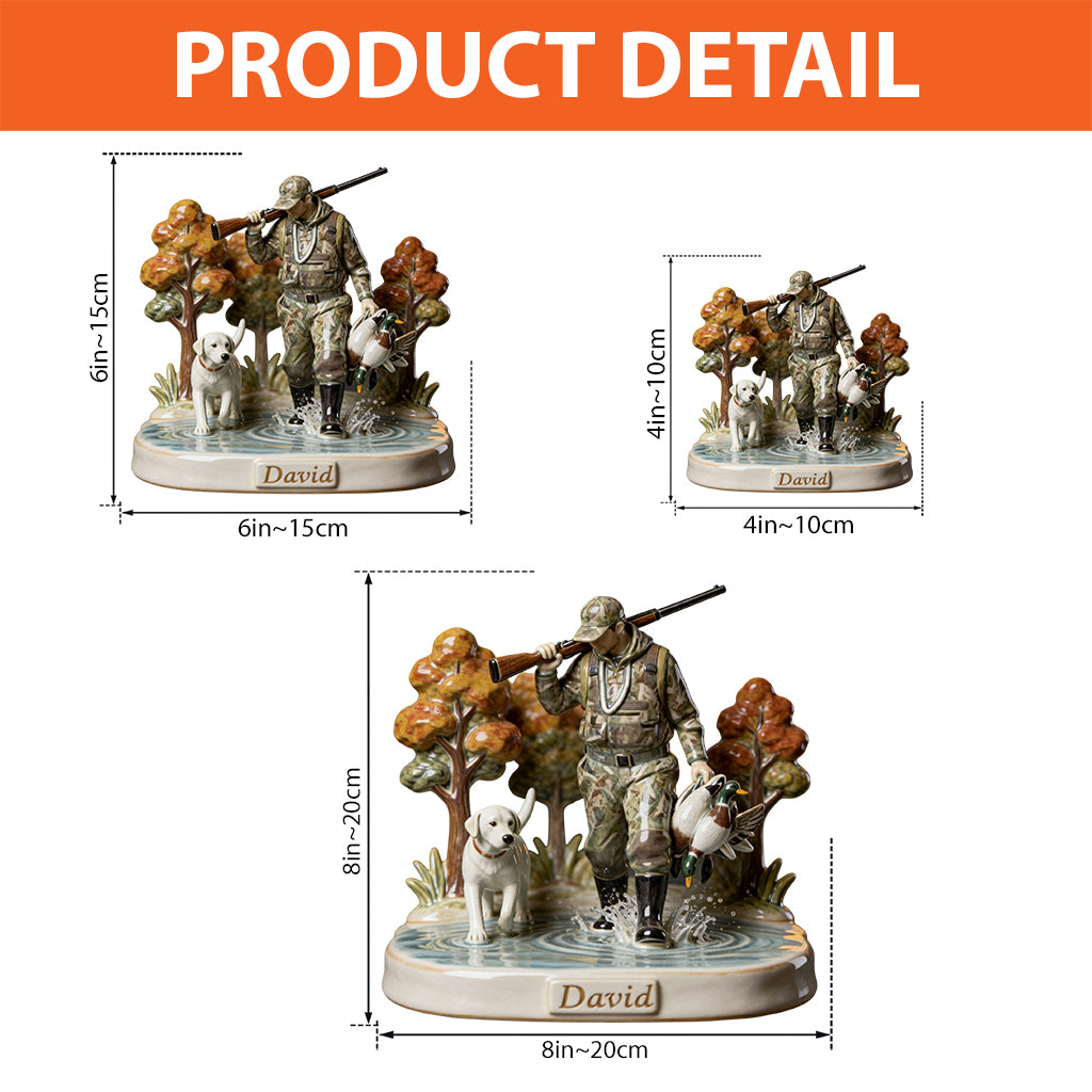 Trophy Moments – Personalisierte Jagd-Acrylplakette in individueller Form