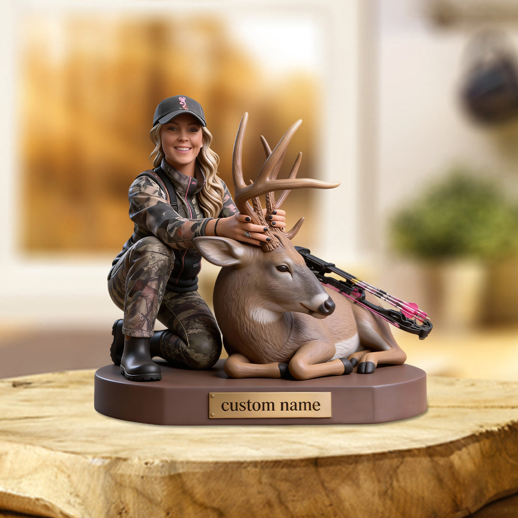 Individuell gestaltete Acrylplakette nach Foto – Jagdmotiv