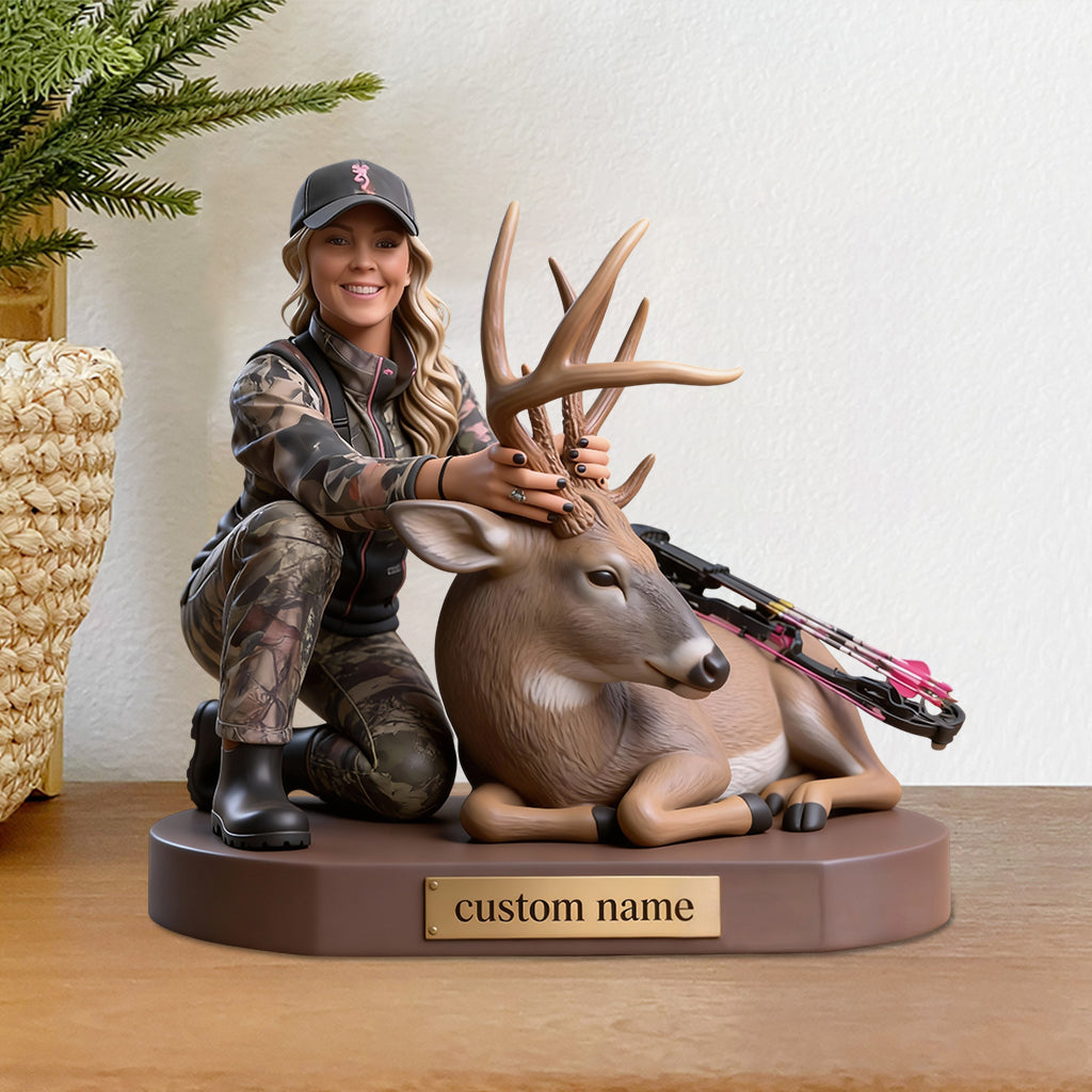 Individuell gestaltete Acrylplakette nach Foto – Jagdmotiv