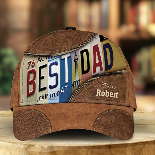 Bester Papa aller Zeiten – Personalisierte klassische Vaterkappe