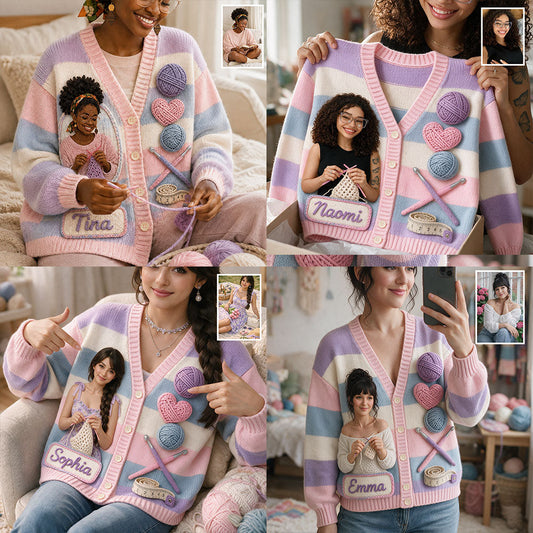Liebe Häkeln - Personalisierter Häkelsweater