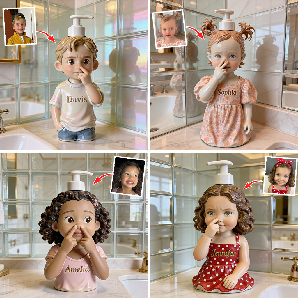 Custom Any Photo - Personalized Kid Soap Dispenser
