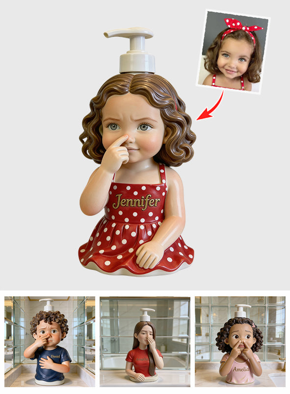 Custom Any Photo - Personalized Kid Soap Dispenser