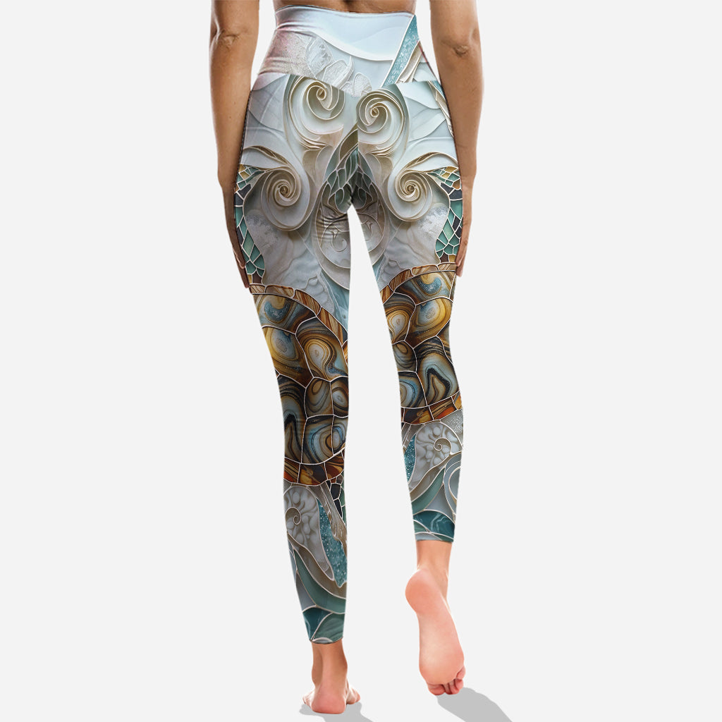 Liebe Schildkröten – Personalisierter Schildkröten-Hoodie und Leggings