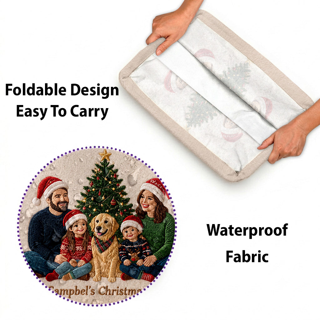 Christmas Eve Box - Personalized Kid Rectangle Storage Basket