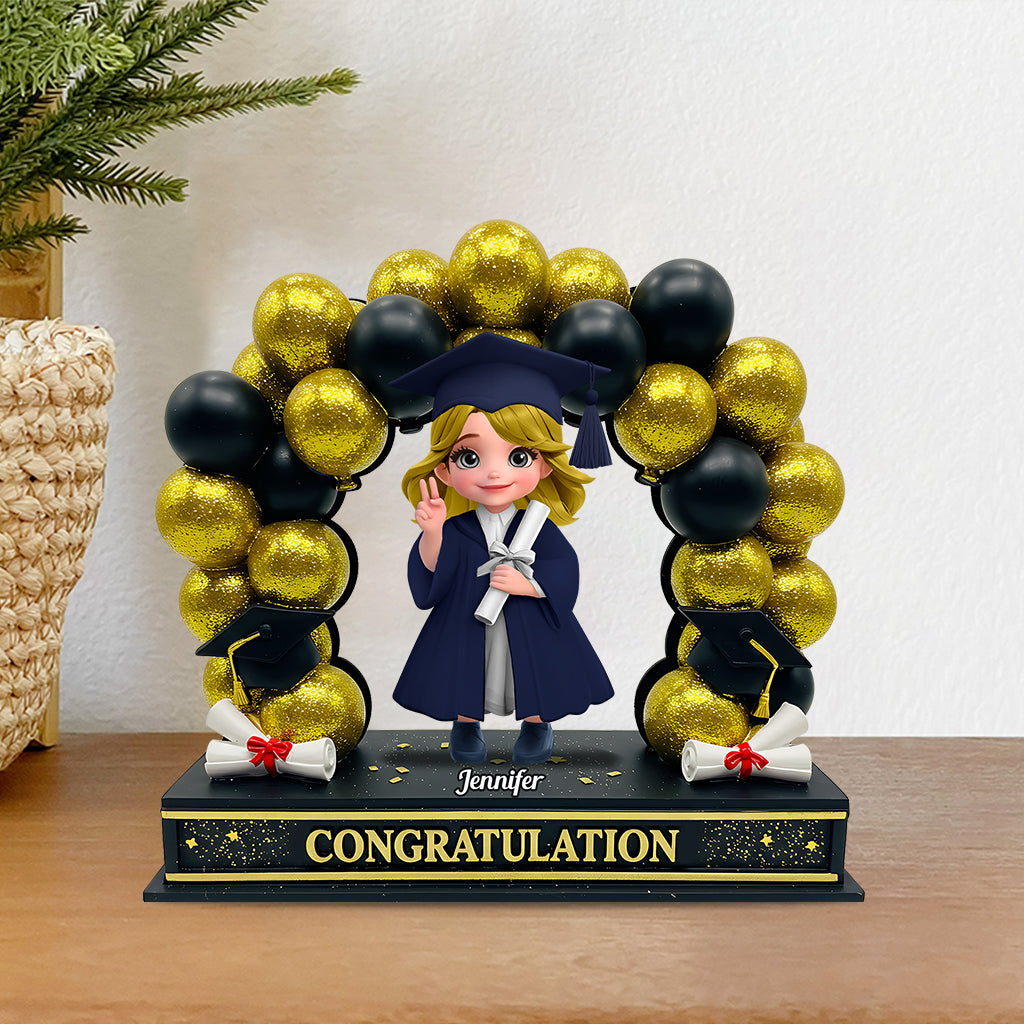 Graduation Gift - Personalized Graduation Custom Shaped Acrylic Plaque
