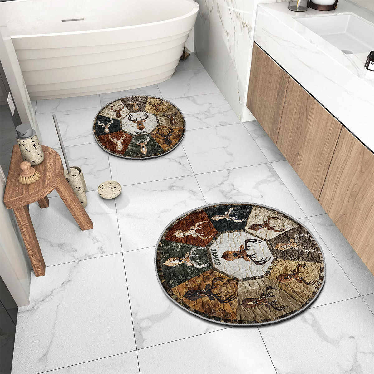 Hunting Season - Personalized Hunting Non-Slip Tufted Rug