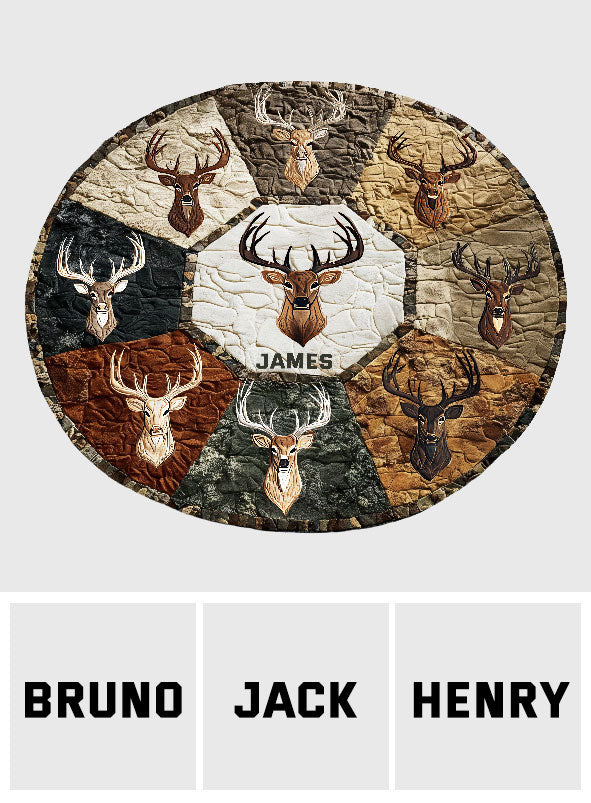 Hunting Season - Personalized Hunting Non-Slip Tufted Rug