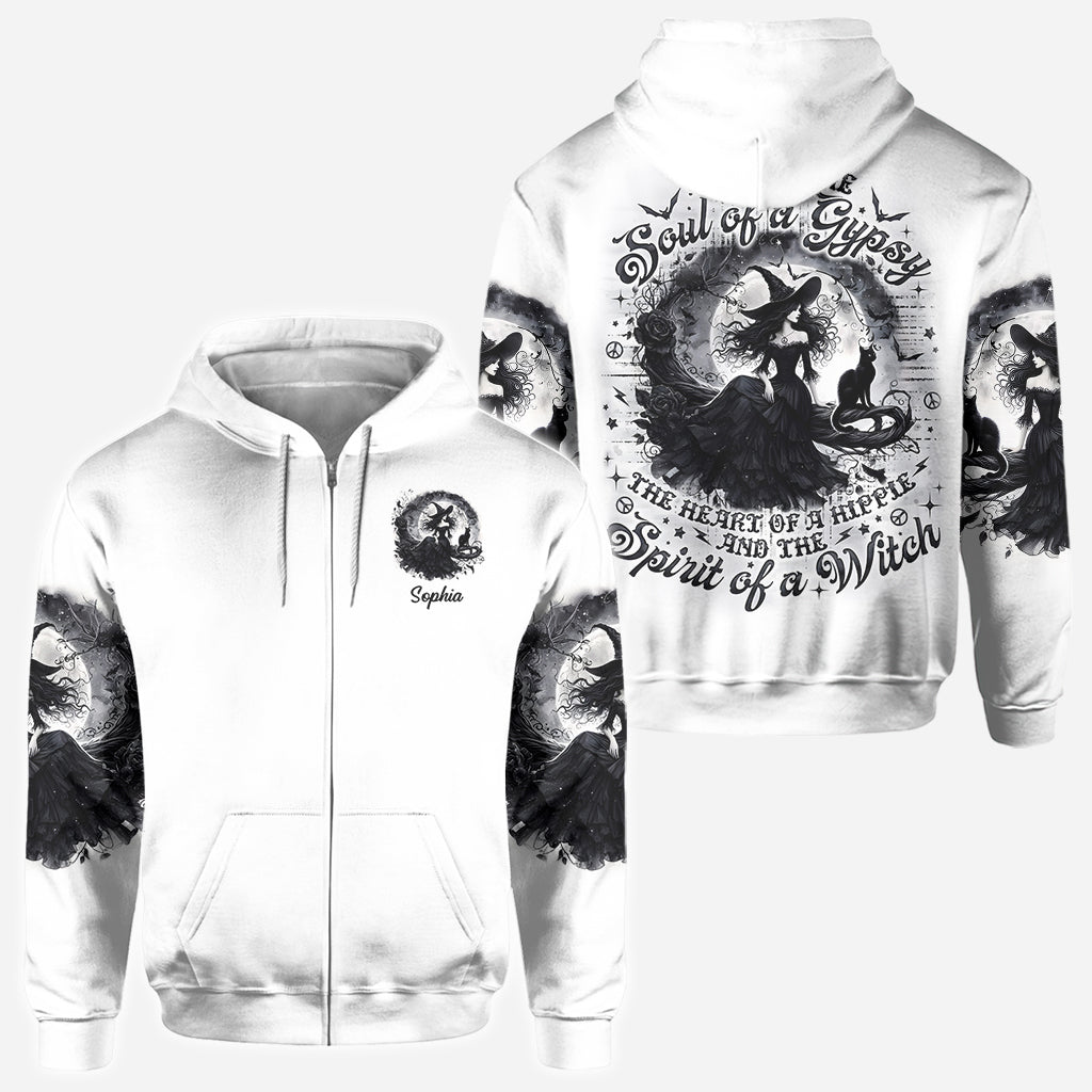 Geist einer Hexe - Personalisiertes Hexen-Shirt