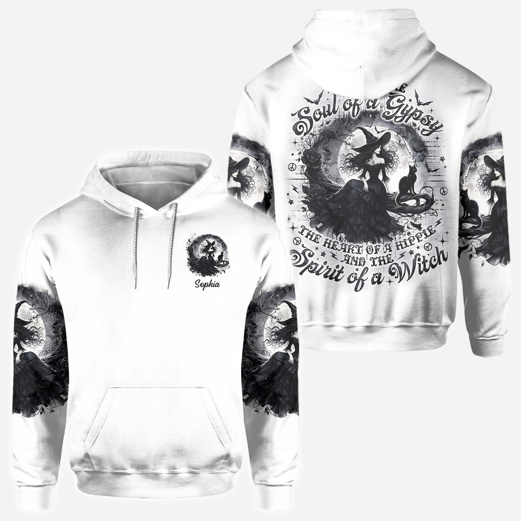 Geist einer Hexe - Personalisiertes Hexen-Shirt