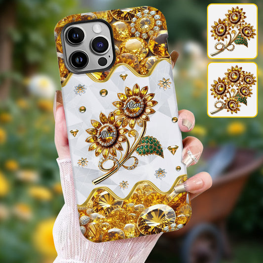 Beste Mama/Oma aller Zeiten – Personalisierte Handyhülle mit Mutter-Motiv