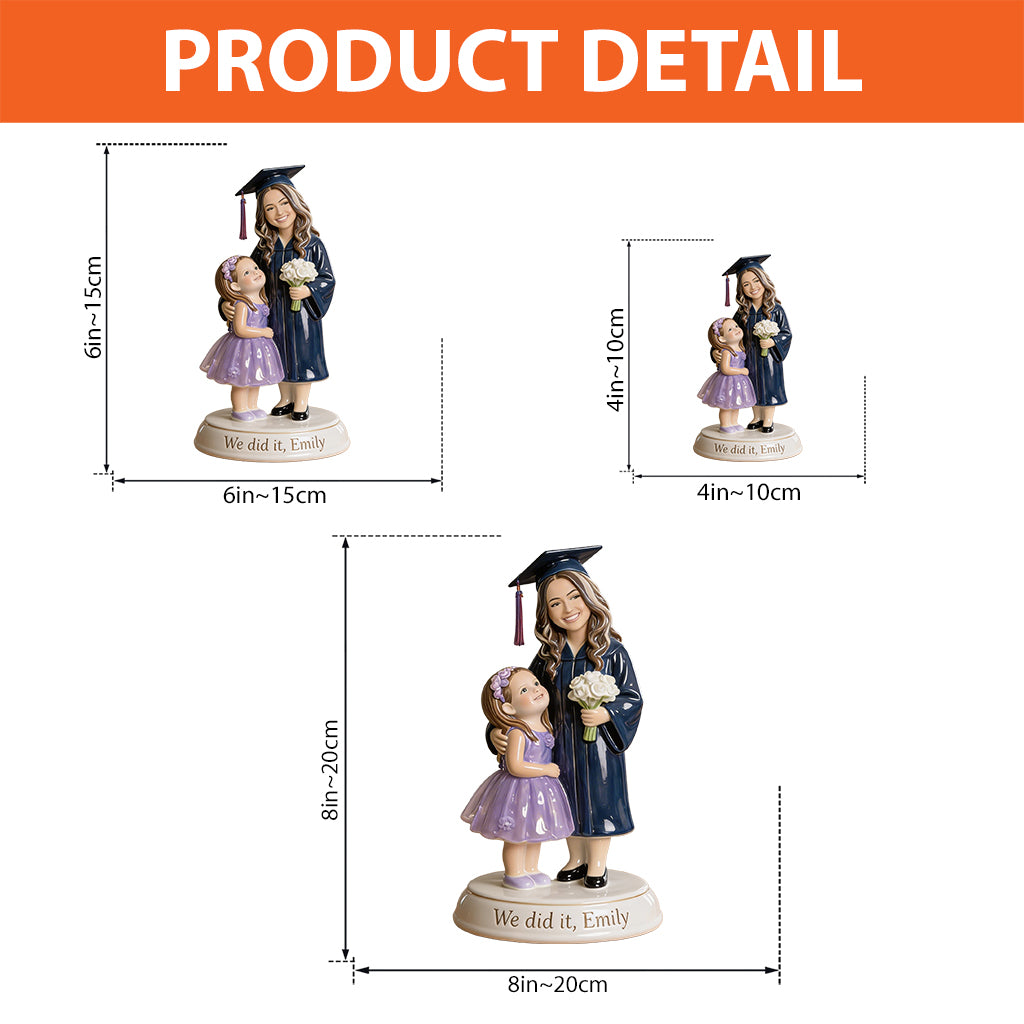 Any Photo Proud Of Yourself - Personalized Graduation Custom Shaped Acrylic Plaque