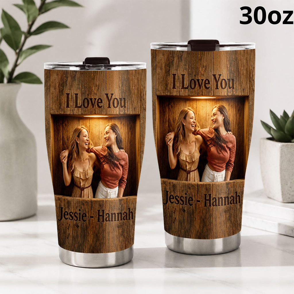 I Love You - Friends Forever - Personalized Bestie Tumbler