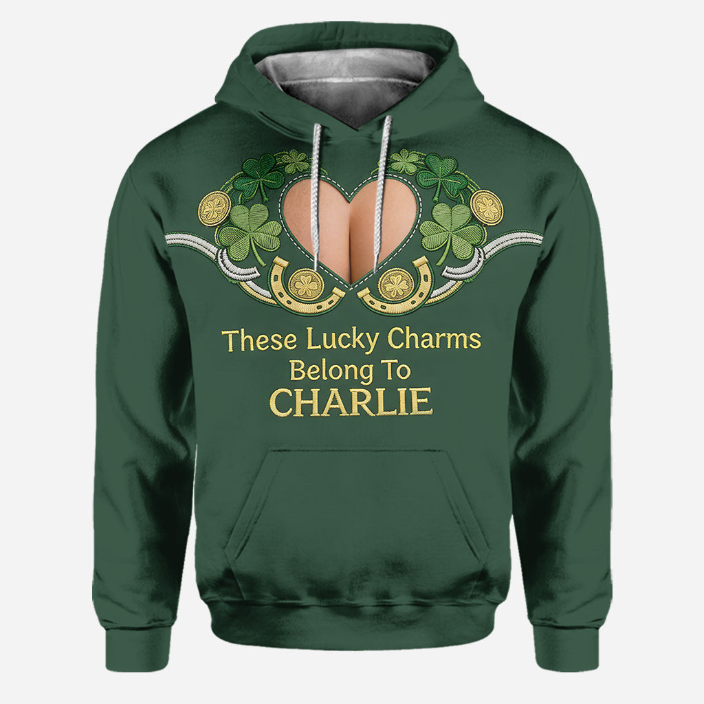 Hot St Patrick's Day Costume - Personalized Spicy Couple Hoodie and Leggings