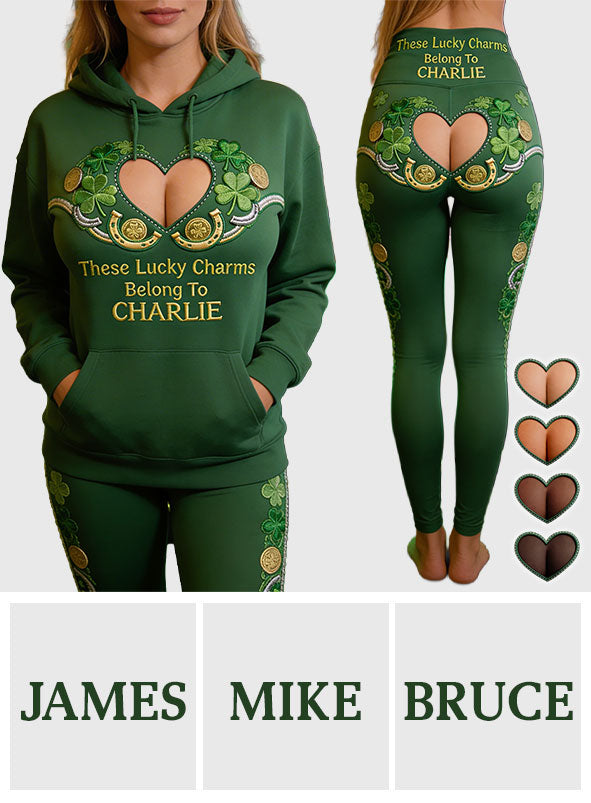 Hot St Patrick's Day Costume - Personalized Spicy Couple Hoodie and Leggings