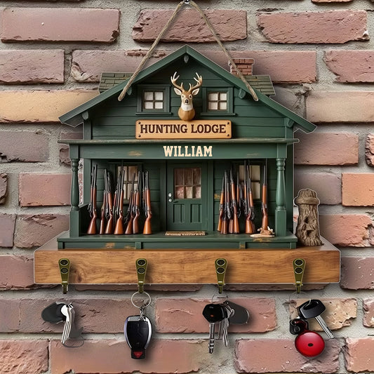 Liebe zur Jagd – Personalisierte, individuell geformte Hängehalterung für die Jagd