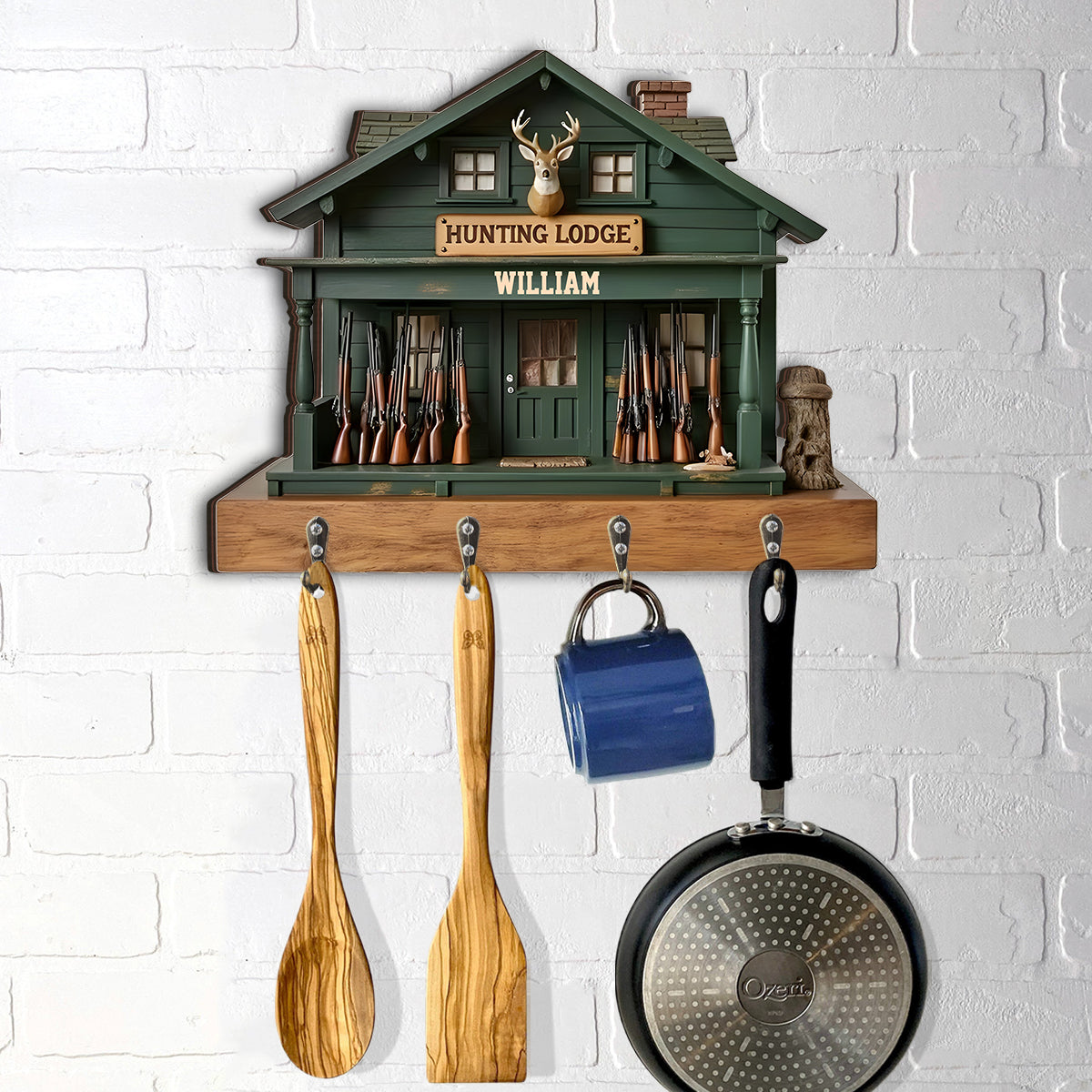 Liebe zur Jagd – Personalisierte, individuell geformte Hängehalterung für die Jagd