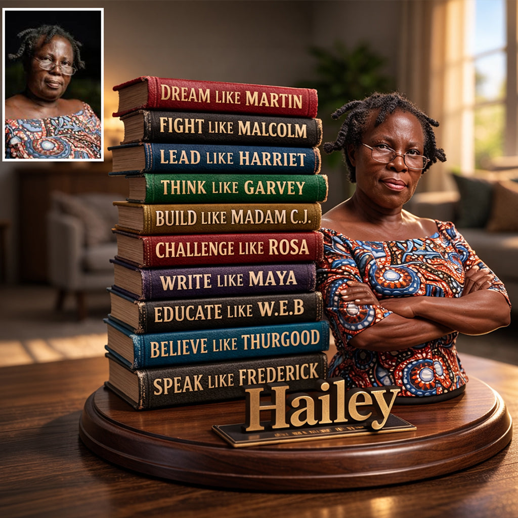 Black Pride - Personalized African American Custom Shaped Acrylic Plaque