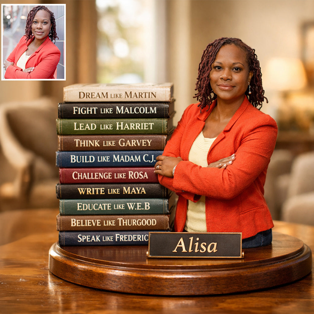 Black Pride - Personalized African American Custom Shaped Acrylic Plaque