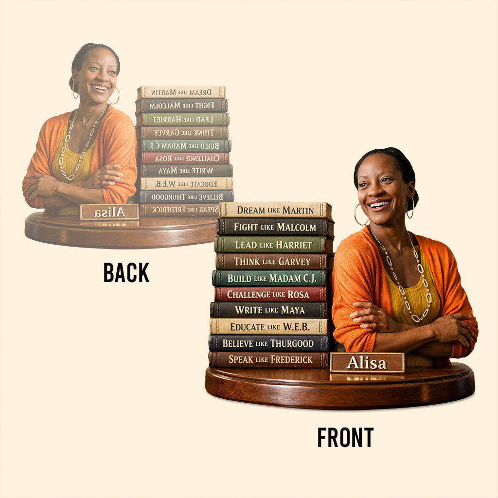 Black Pride - Personalized African American Custom Shaped Acrylic Plaque