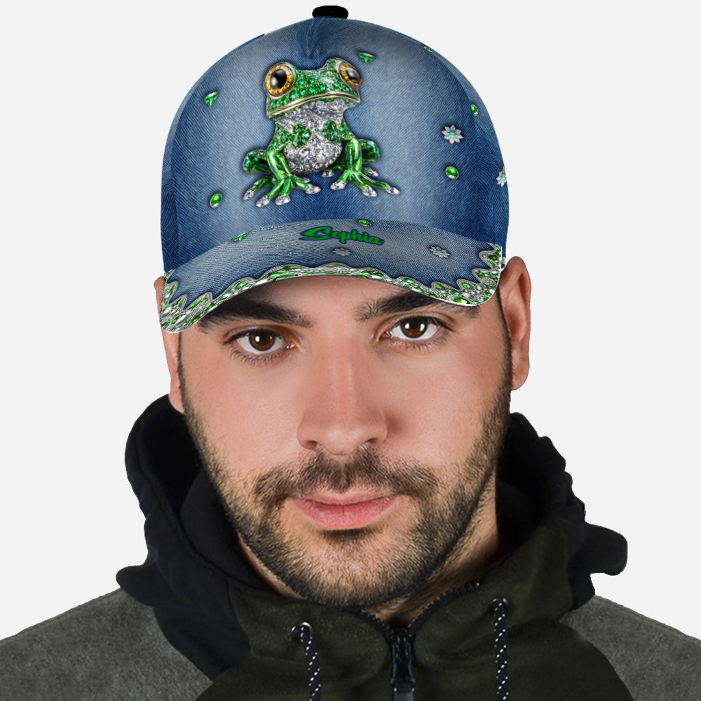 Beautiful Frog - Personalized Frog Classic Cap