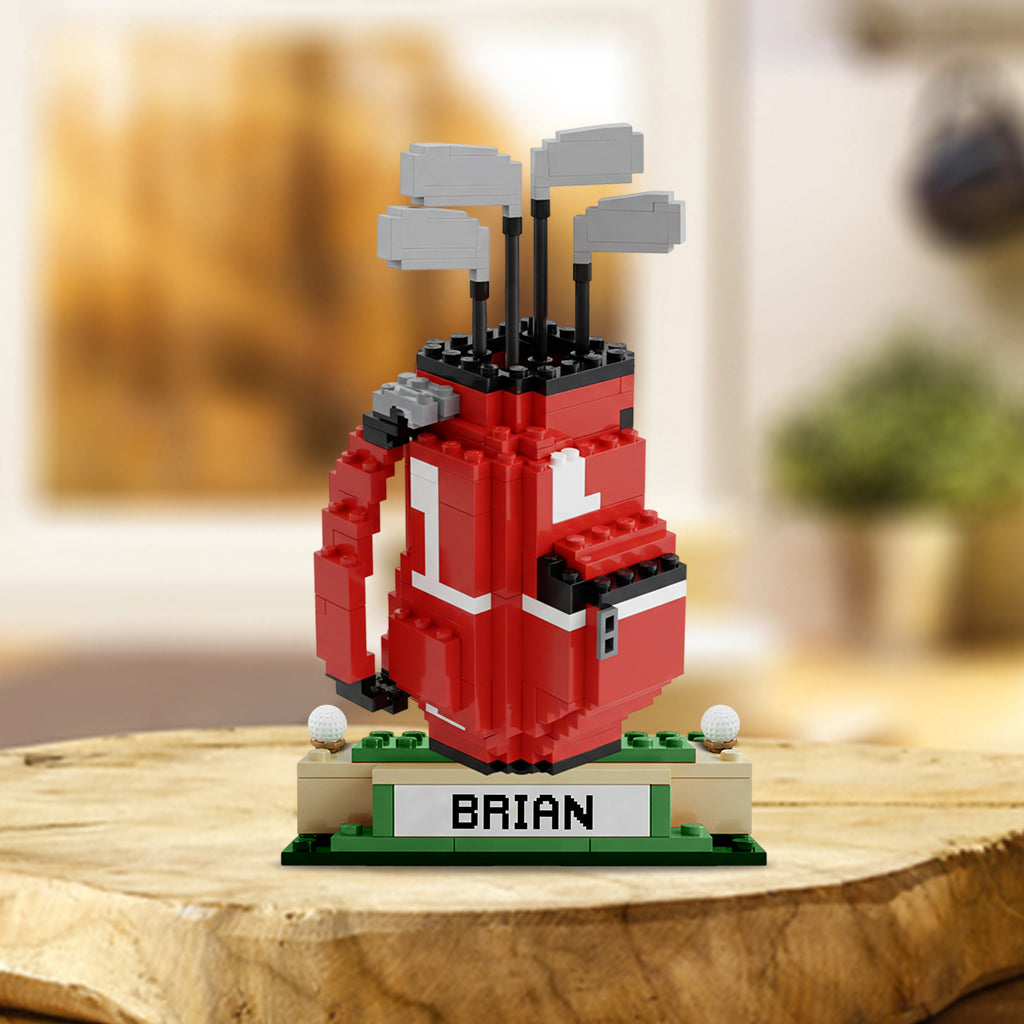 Liebe Golf – Personalisierte Golf-Acrylplakette in individueller Form