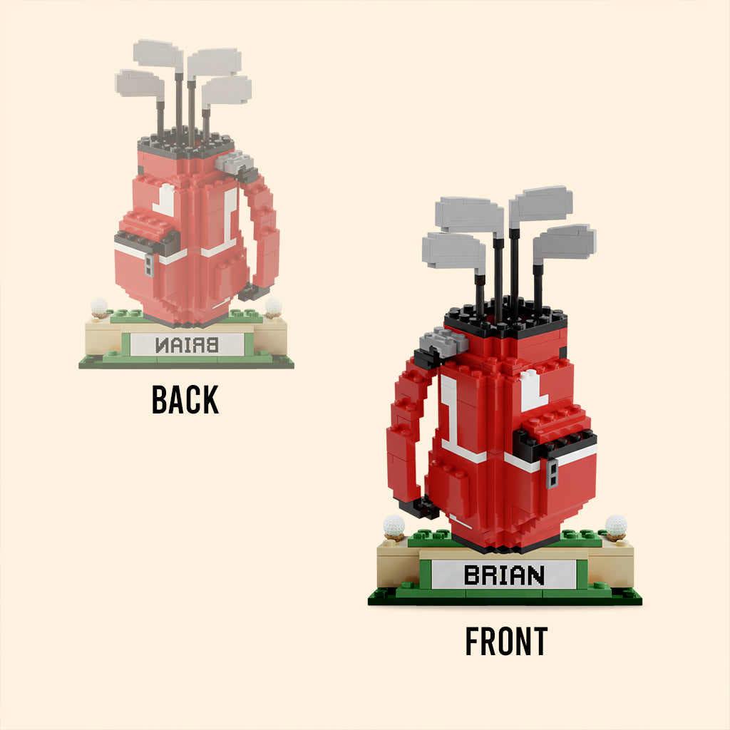 Liebe Golf – Personalisierte Golf-Acrylplakette in individueller Form