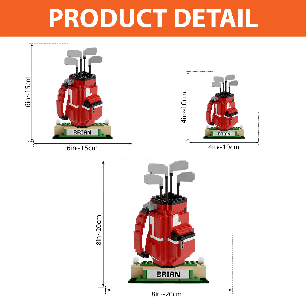 Liebe Golf – Personalisierte Golf-Acrylplakette in individueller Form