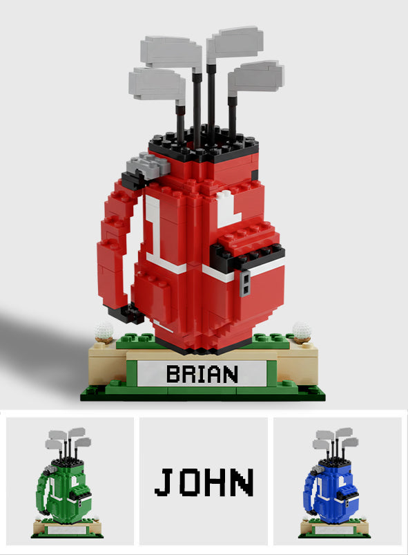 Liebe Golf – Personalisierte Golf-Acrylplakette in individueller Form