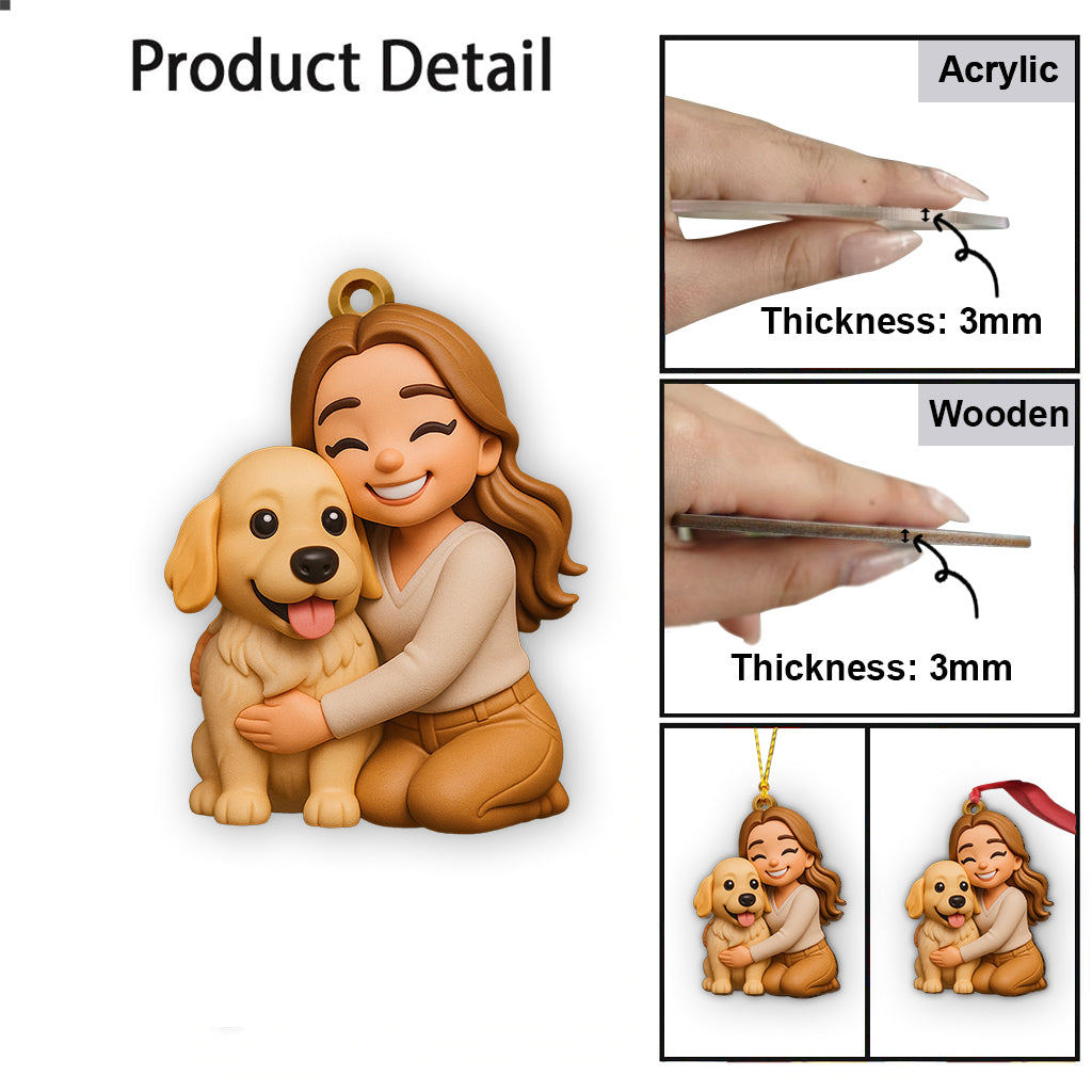 Geschenk für Hundeliebhaber – Personalisierte, individuell gestaltete 3D-Hundefigur