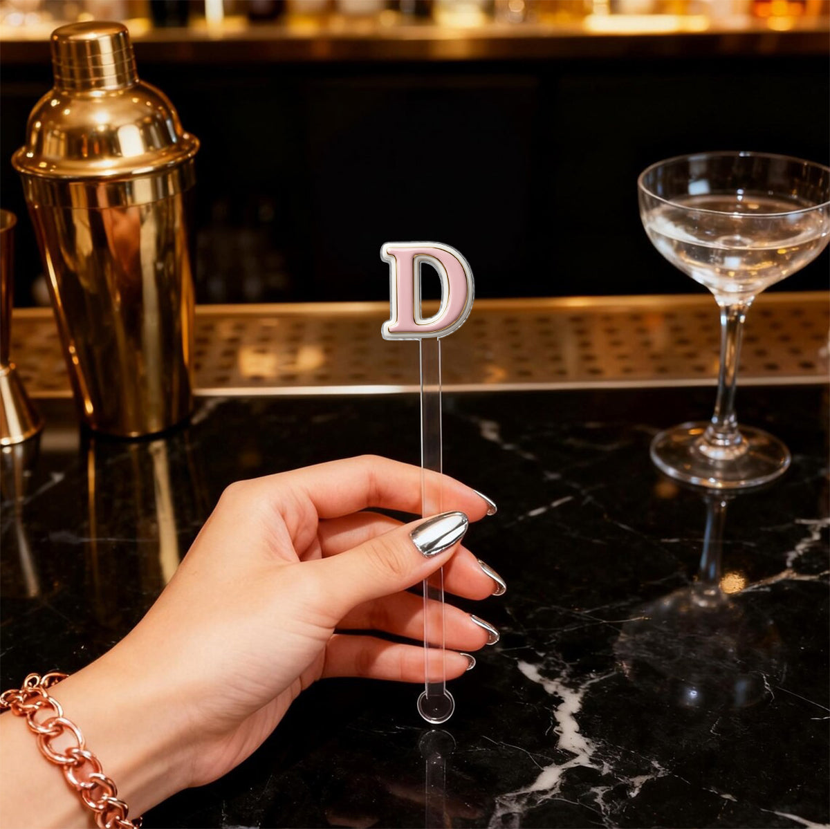 Love Crochet – Personalisierte Häkelset-Tasse mit Acryl-Rührstäbchen