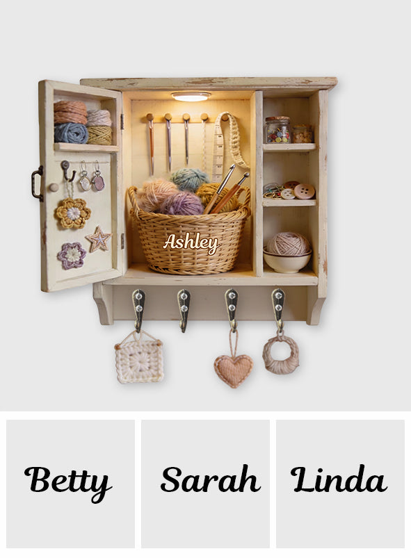 Häkelfans aufgepasst! – Personalisierter, individuell geformter Häkel-Hängeständer