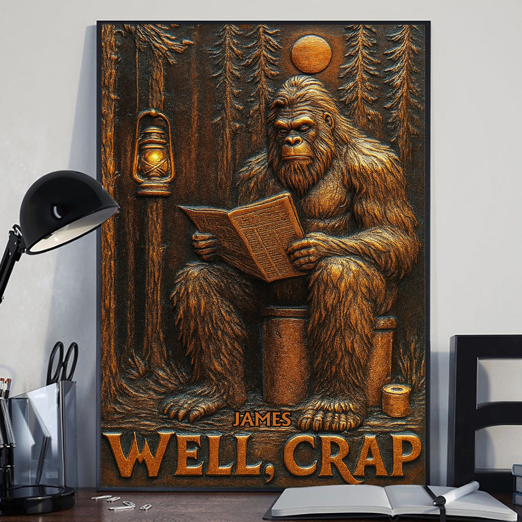 Na toll – personalisierte Bigfoot-Leinwand und Poster
