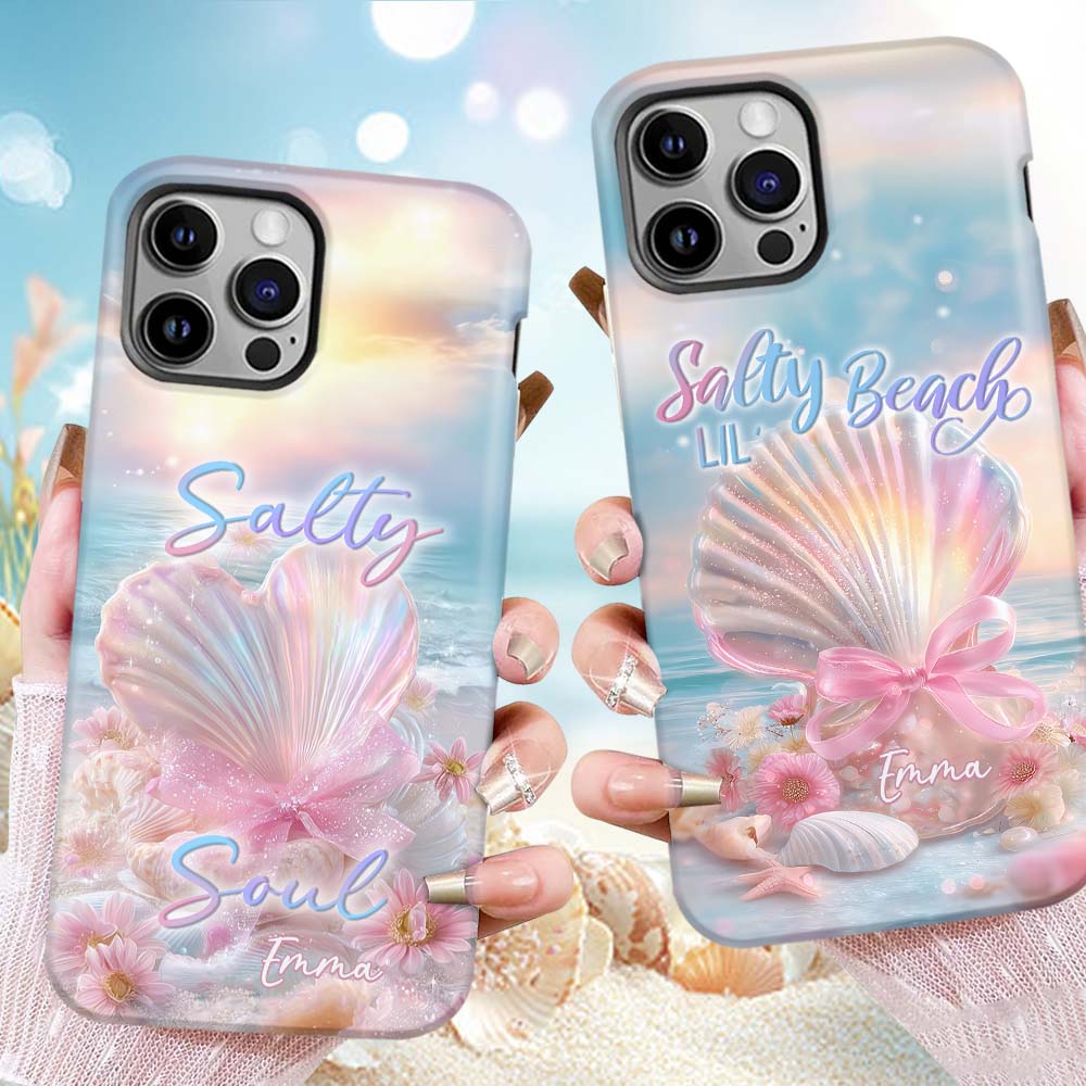 Salty Soul – Personalisierte Handyhülle für Meeresliebhaber mit Vollbilddruck