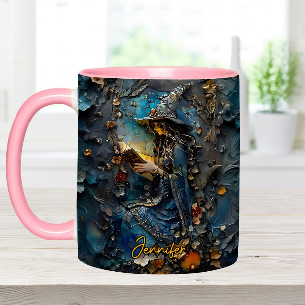 Artistic Witch - Personalized Witch Accent Mug