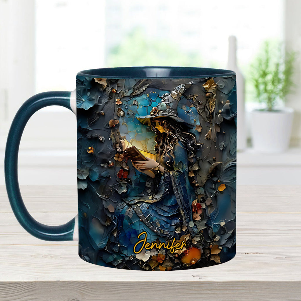 Artistic Witch - Personalized Witch Accent Mug