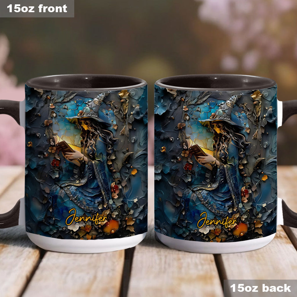 Artistic Witch - Personalized Witch Accent Mug