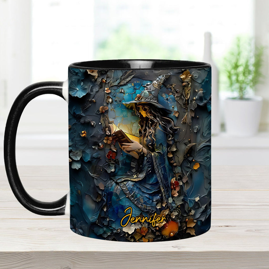 Artistic Witch - Personalized Witch Accent Mug