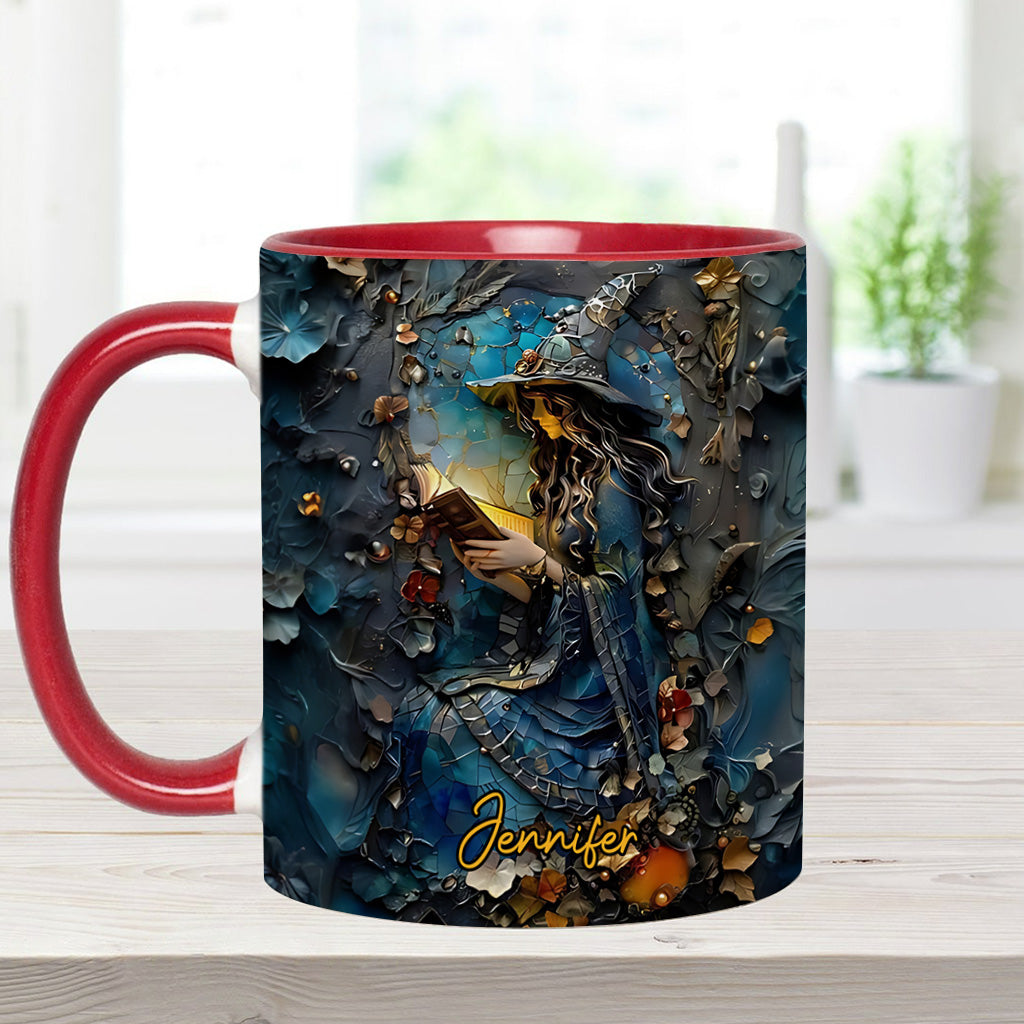 Artistic Witch - Personalized Witch Accent Mug
