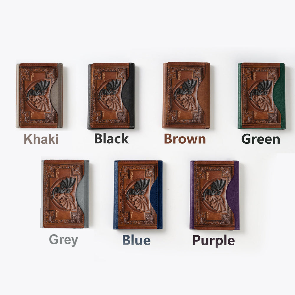 Du & Ich – Personalisierte Drachen-Magsafe-Geldbörse