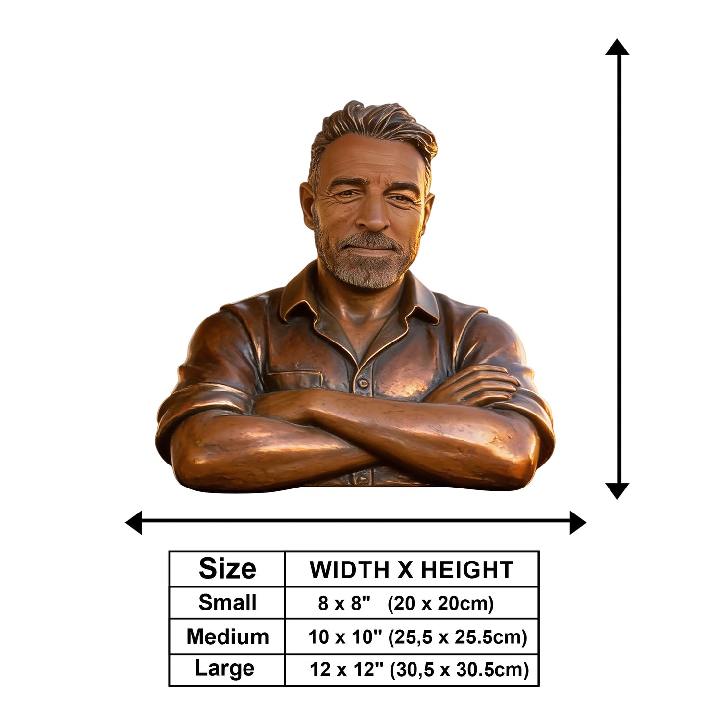 Custom Any Photo - Personalized Father Wooden Wall Mount Sign