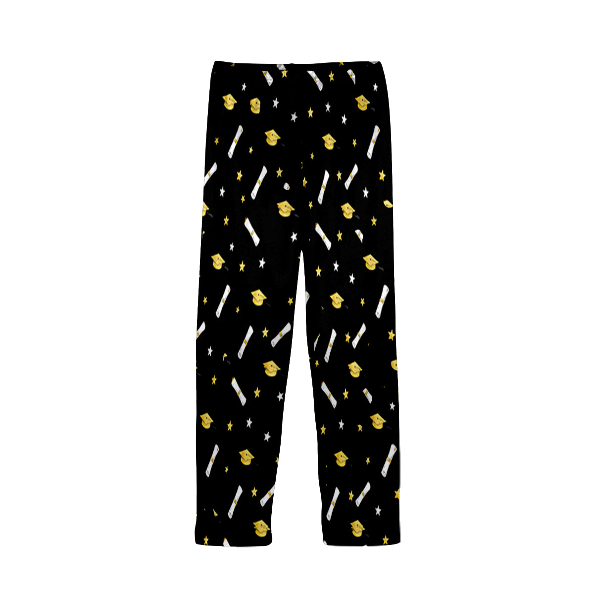 Kann ich jetzt ins Bett gehen - Personalisierte Abschlussknopf-Pyjamas