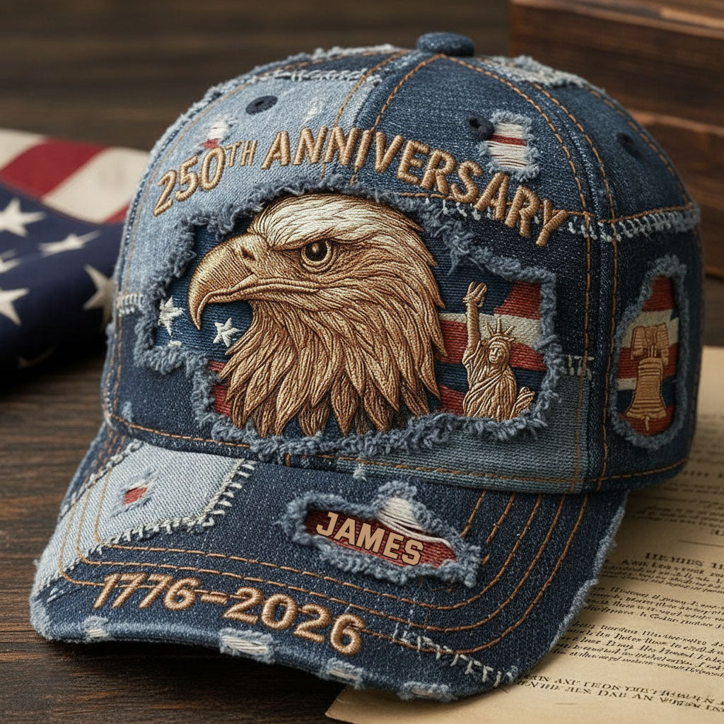 250. Jahrestag USA – Personalisierte Patriot Classic Kappe